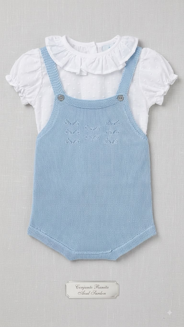 CONJUNTO 2/P RANITA FAM. SAUL AZULADO