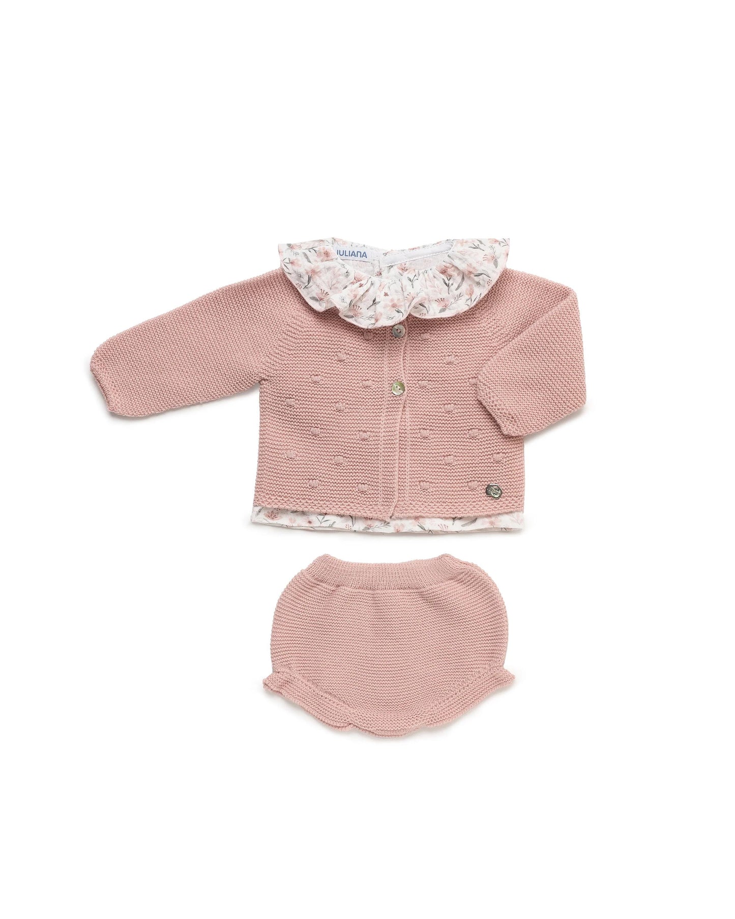 CONJUNTO CHAQUETA ROSA EMPOLVADO