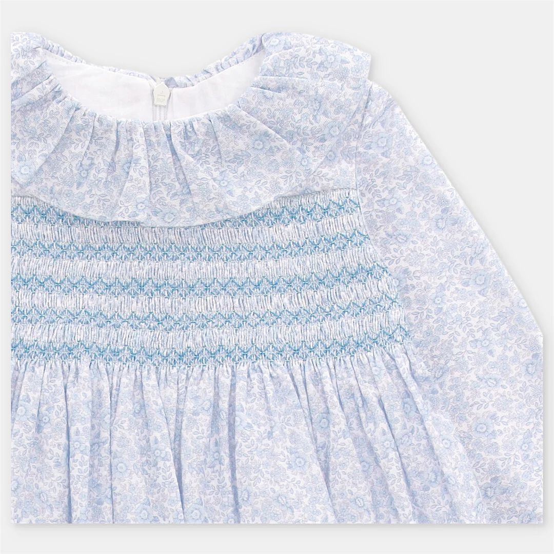 VESTIDO TELA NIÑA LEEDS AZUL NOCHE