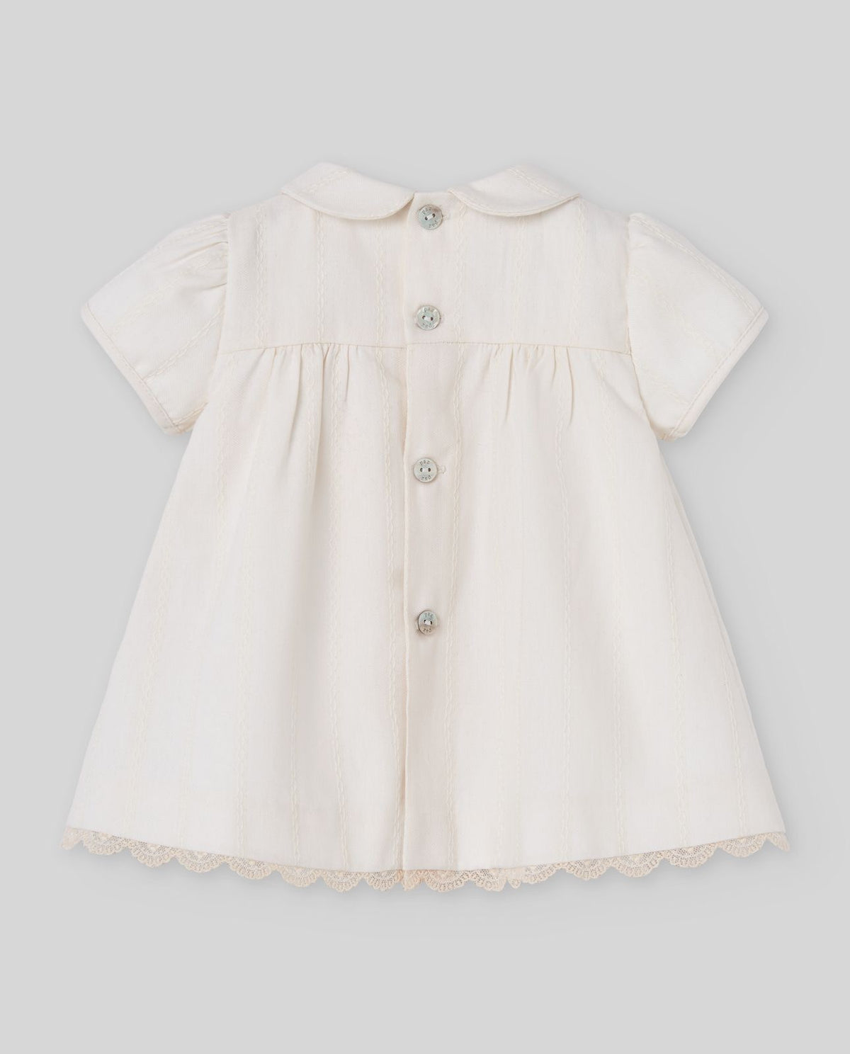 VESTIDO CEREMONIA LUA CRUDO