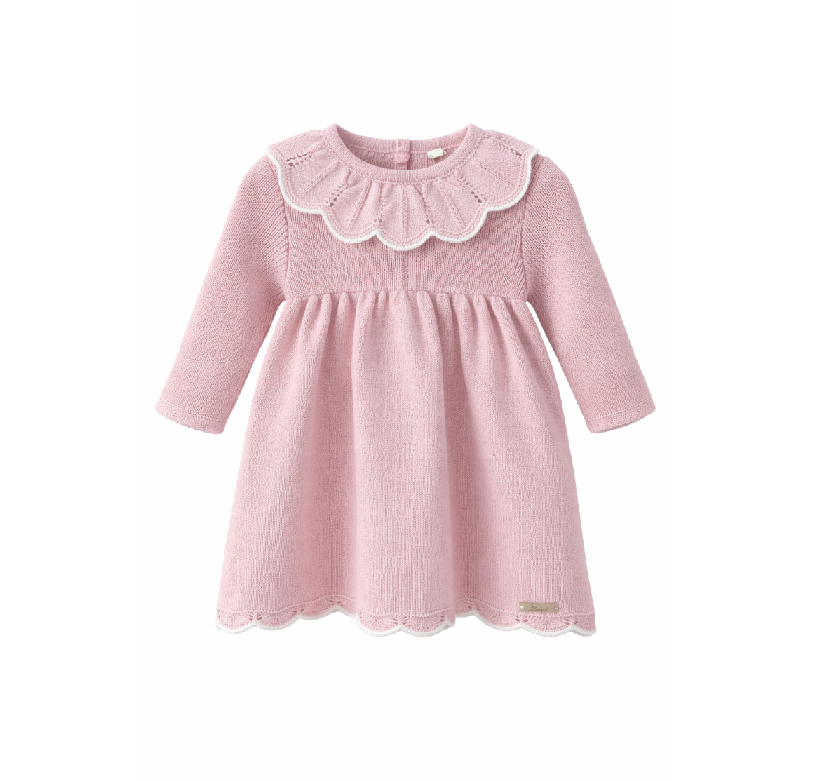 VESTIDO PUNTO NIÑA LIVERPOOL ROSA EMPOLVADO