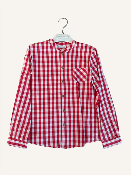 CAMISA CUADRITOS ROJA
