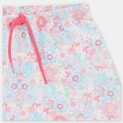 BERMUDA ESTAMPADA NIÑO ROSA
