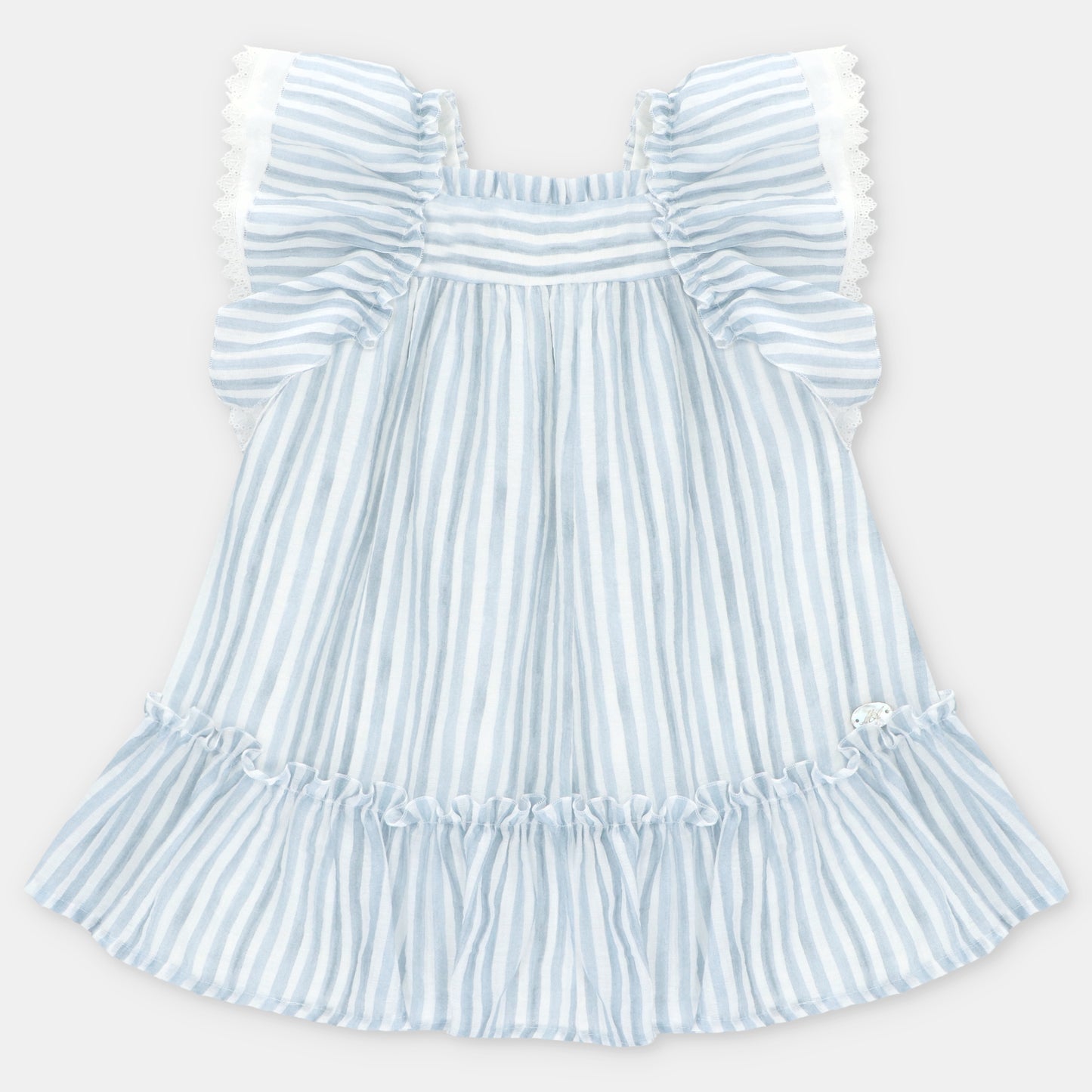 VESTIDO TELA VOILE RAYA NIÑA