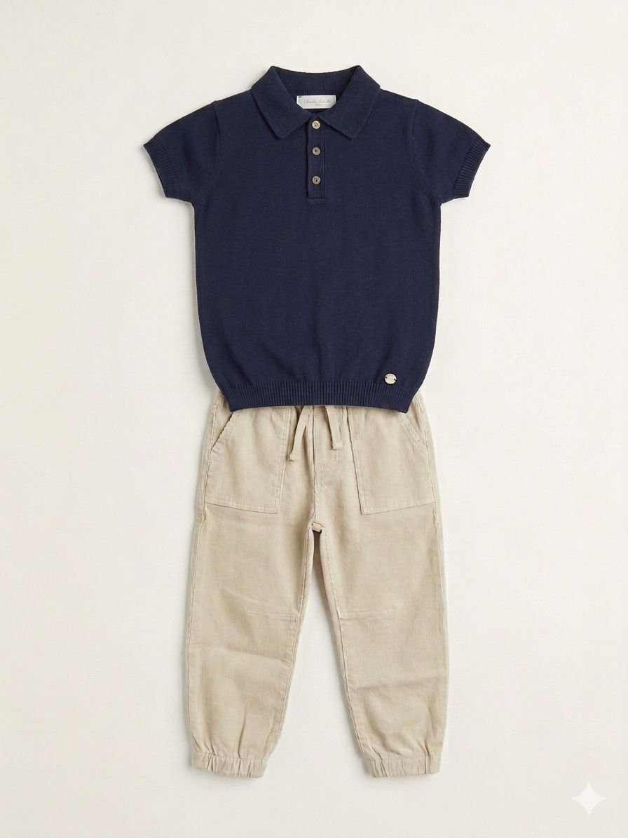 CONJ. JERSEY POLO PANTALON NIÑO