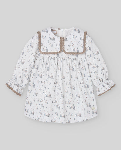 VESTIDO ESTAMPADO TERRA GANSO