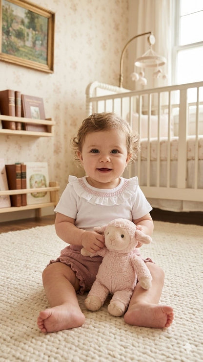 CONJ. BODY INTERLOCK NIÑA COTTON CLOUD