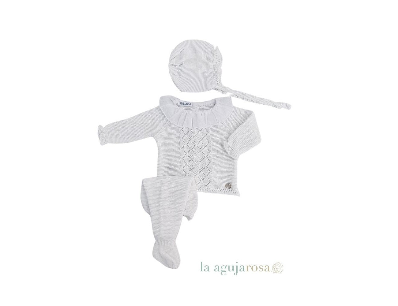 CONJ. TACHON CALADO BLANCO