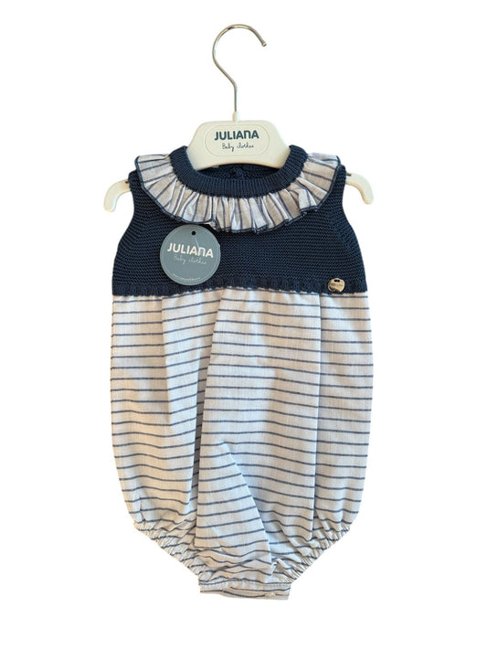 PELELE CUERPO PUNTO RAYADO AZUL NOCHE