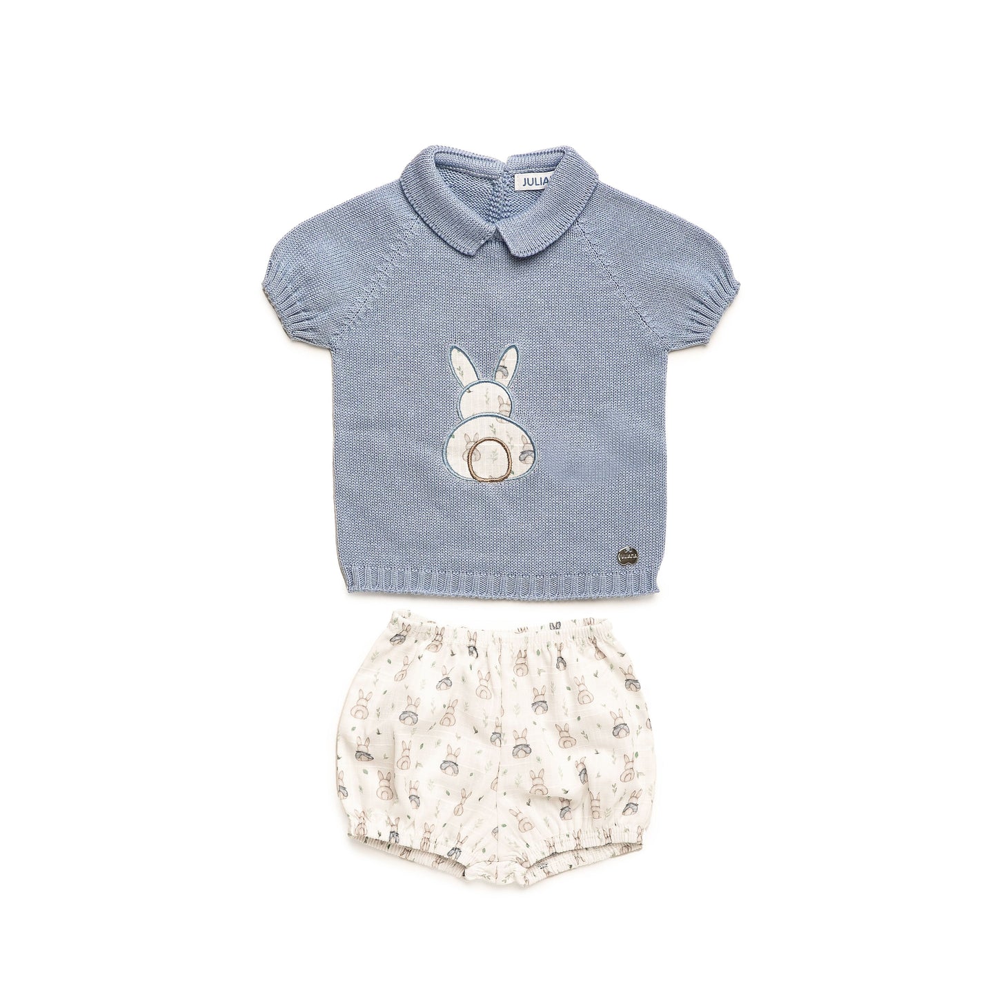 CONJUNTO PANTALON TELA CONEJOS