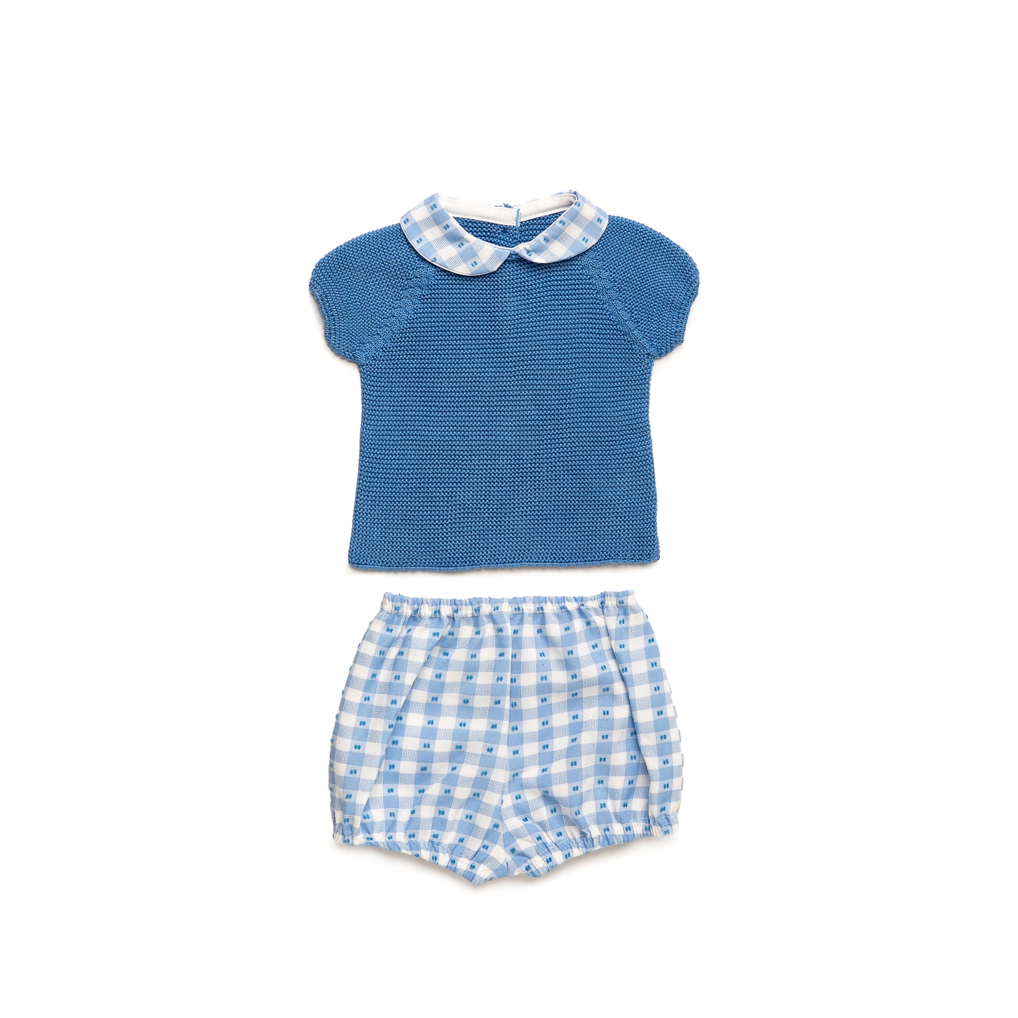 CONJUNTO PANTALON TELA CUADRITOS