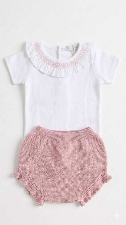 CONJ. BODY INTERLOCK NIÑA COTTON CLOUD