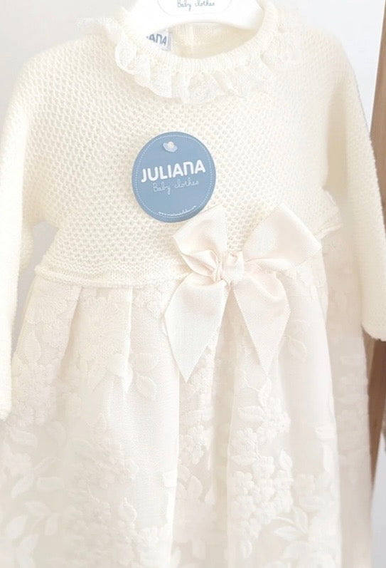 FALDON ENCAJE CUERPO  BLANCO