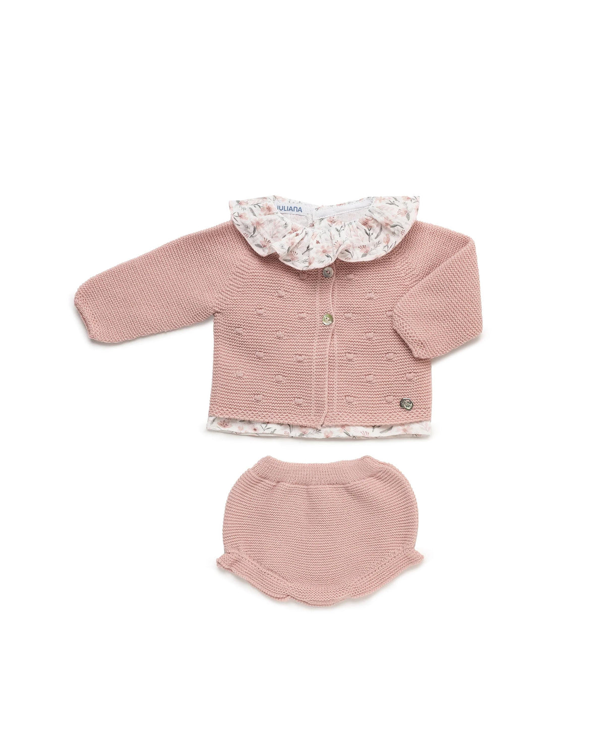 CONJUNTO CHAQUETA ROSA EMPOLVADO