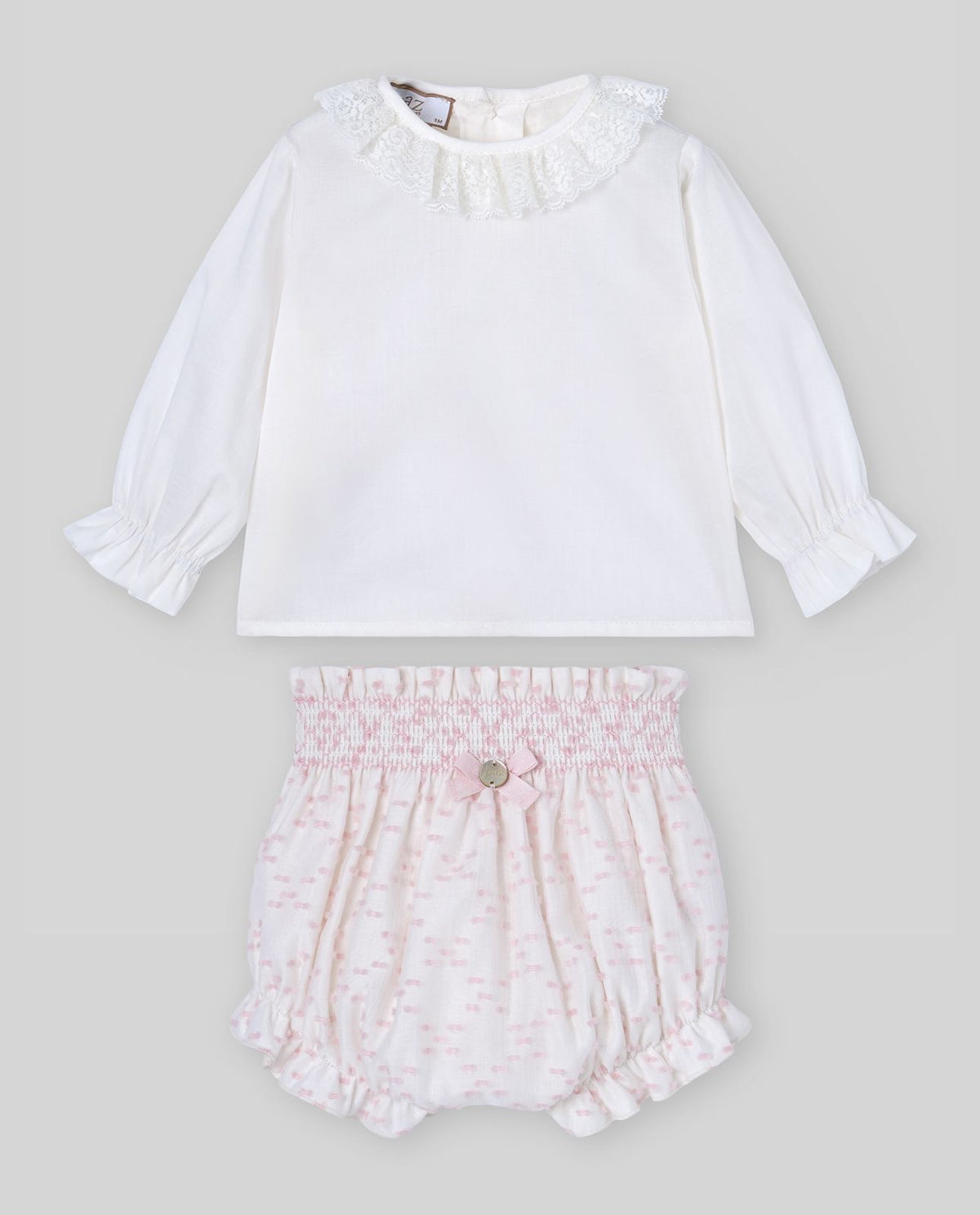 CONJ BLUSA Y CUBREPAÑAL NAI