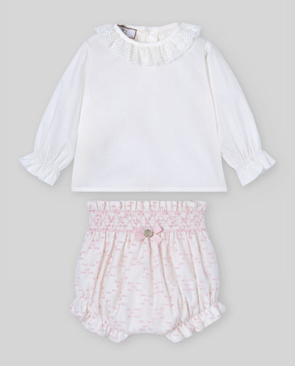 CONJ BLUSA Y CUBREPAÑAL NAI