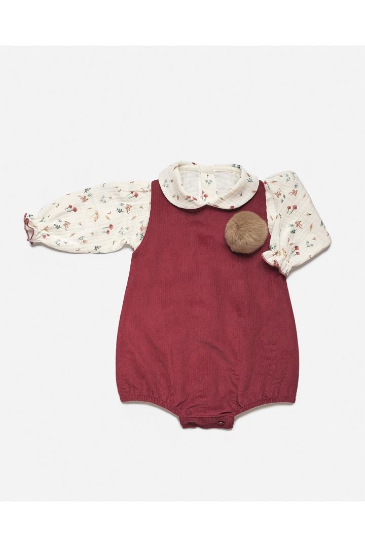 PELELE ENTERIZO PANA CAMISA SETAS RIOJA