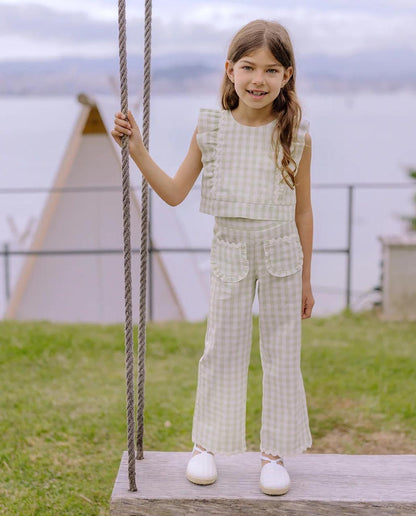 CONJUNTO CUADROS VERDE NIÑA