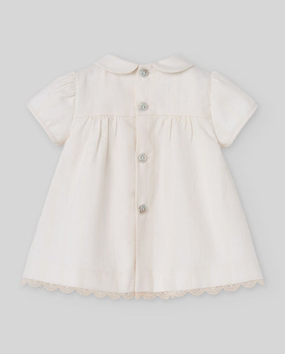 VESTIDO CEREMONIA LUA CRUDO