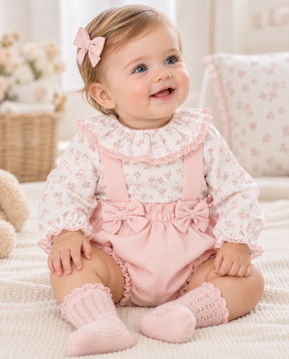 CONJ BLUSA PLUMETI Y BOMBACHO NIÑA