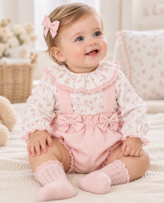 CONJ BLUSA PLUMETI Y BOMBACHO NIÑA