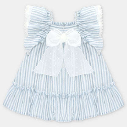 VESTIDO TELA VOILE RAYA NIÑA