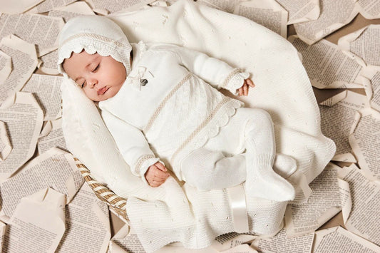 CONUNTO 3.P ROMBOS CRUDO CREMA