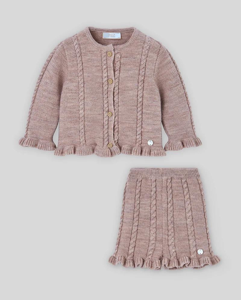 CONJUNTO CHAQUETA AVELLANA