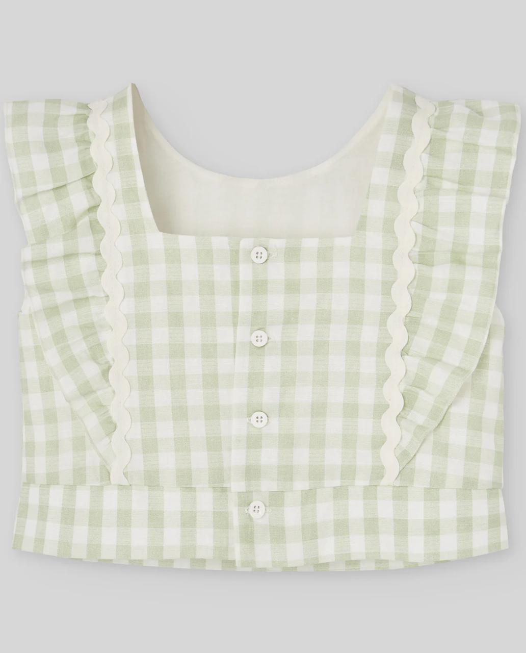 CONJUNTO CUADROS VERDE NIÑA