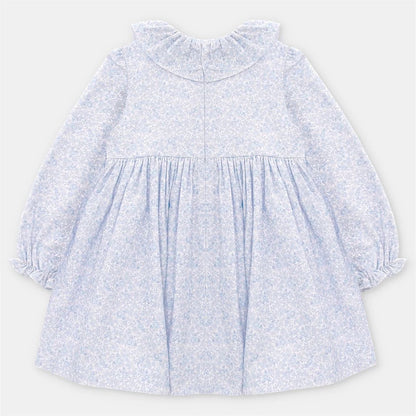 VESTIDO TELA NIÑA LEEDS AZUL NOCHE