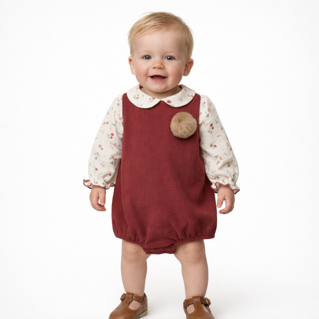 PELELE ENTERIZO PANA CAMISA SETAS RIOJA