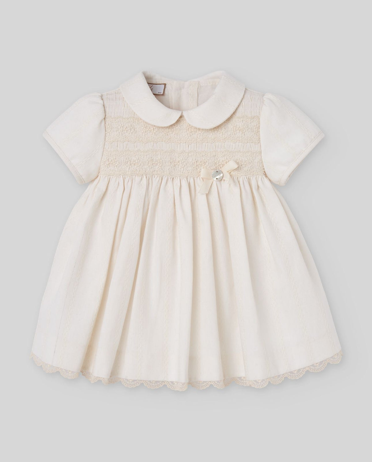 VESTIDO CEREMONIA LUA CRUDO