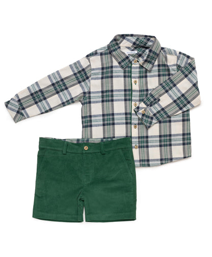 CONJUNTO NIÑO VERDE MUSGO
