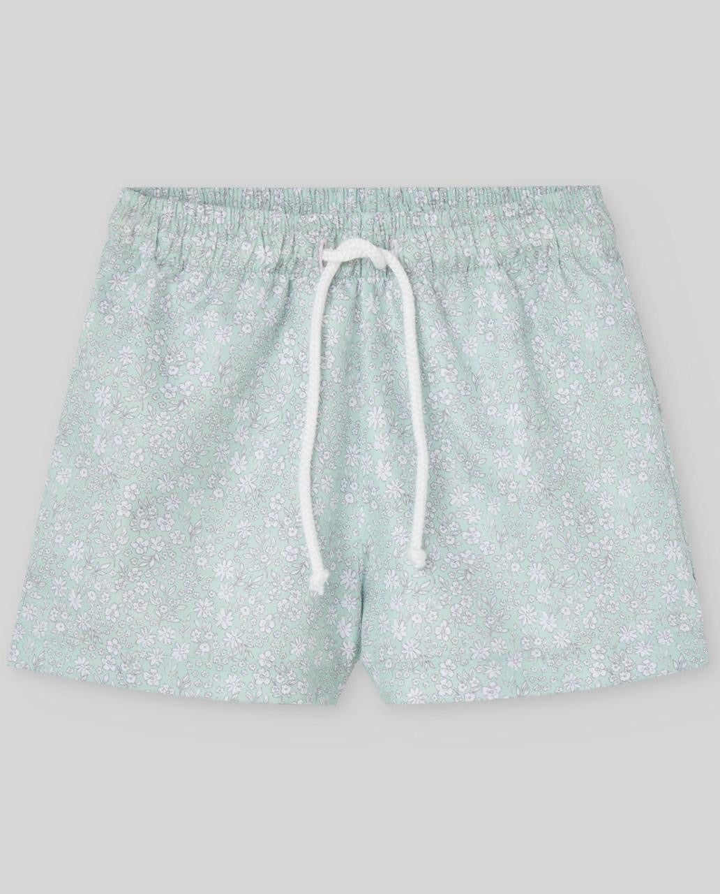 BAÑADOR NIÑO VERDE
