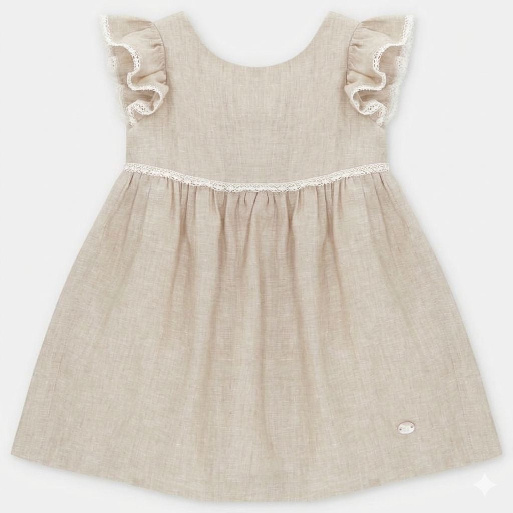 VESTIDO TELA LINO NIÑA TORONTO