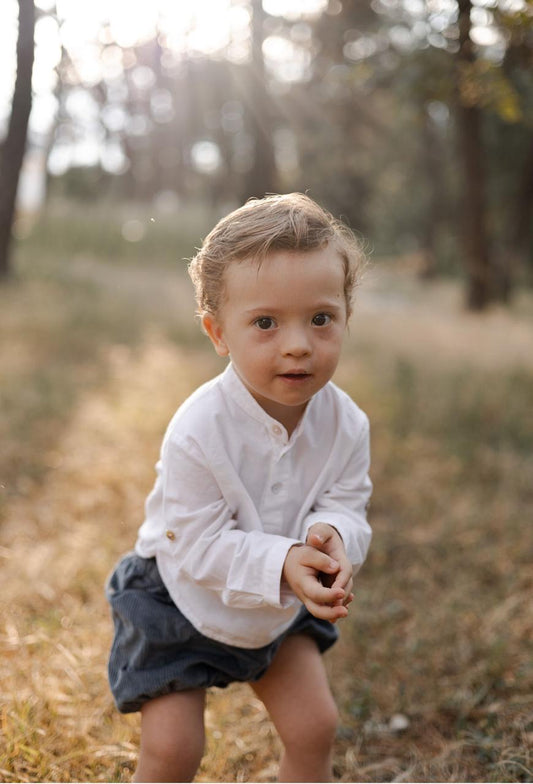 CONJUNTO CAMISA Y BERMUDA PANA