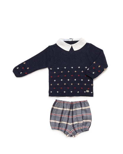 CONJUNTO PANTALON MARINO