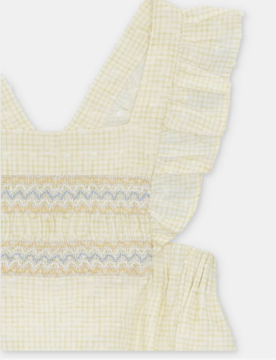 RANITA TELA PLUMETI SMOCK NIÑA