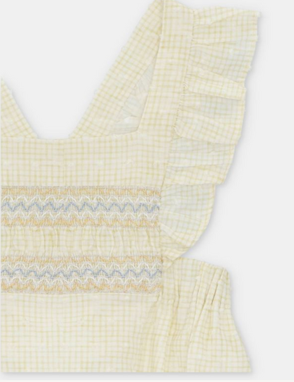 RANITA TELA PLUMETI SMOCK NIÑA