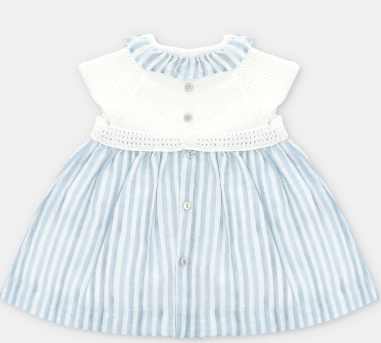 VESTIDO PUNTO Y TELA NIÑA SURREY