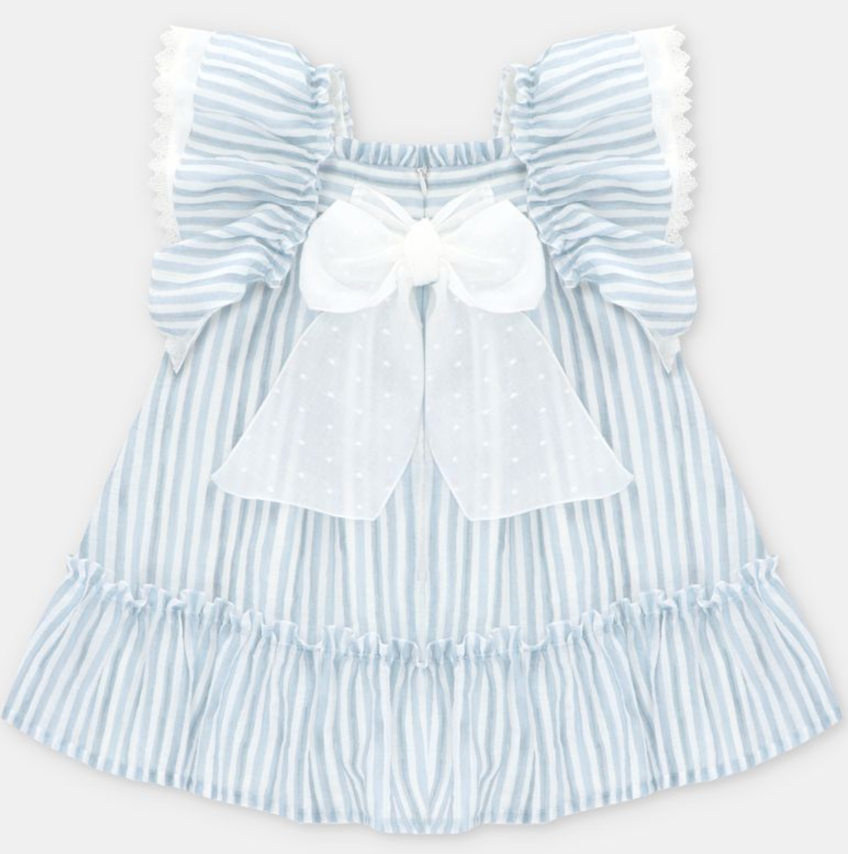 VESTIDO TELA VOILE RAYA NIÑA