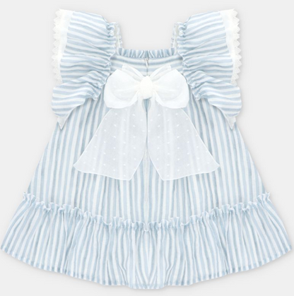 VESTIDO TELA VOILE RAYA NIÑA