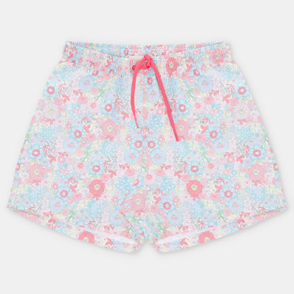 BERMUDA ESTAMPADA NIÑO ROSA