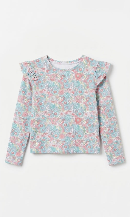 CAMISETA NIÑA CORAL ROSA