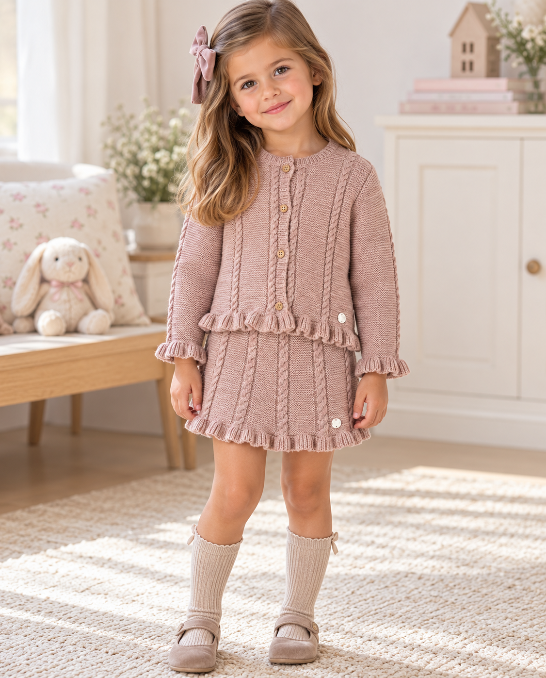 CONJUNTO CHAQUETA AVELLANA