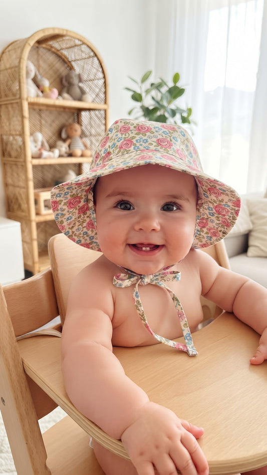 GORRO BEBE PICNIC ROSA