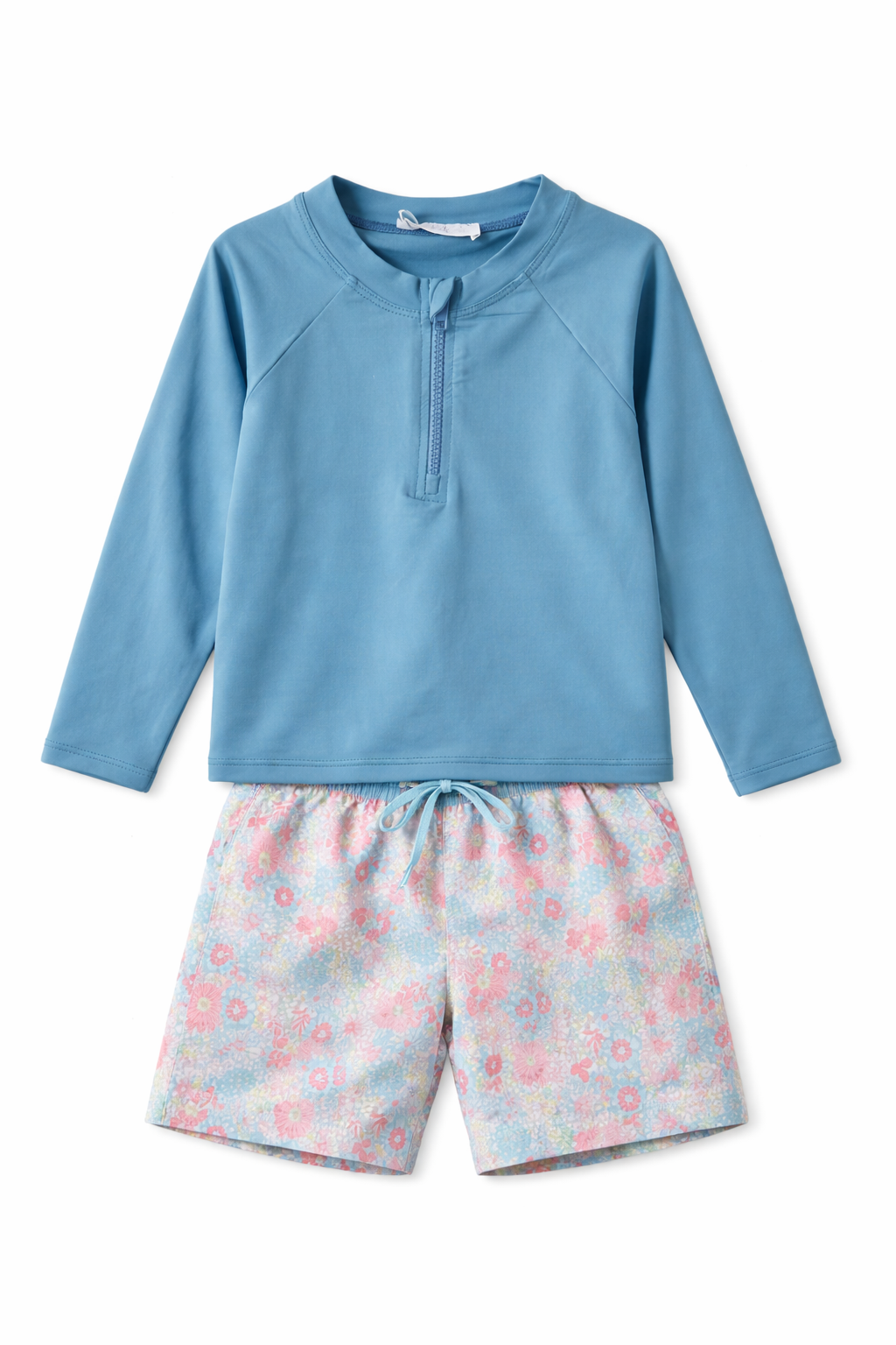 CONJ. BERMUDA ESTAMPADA NIÑO ROSA