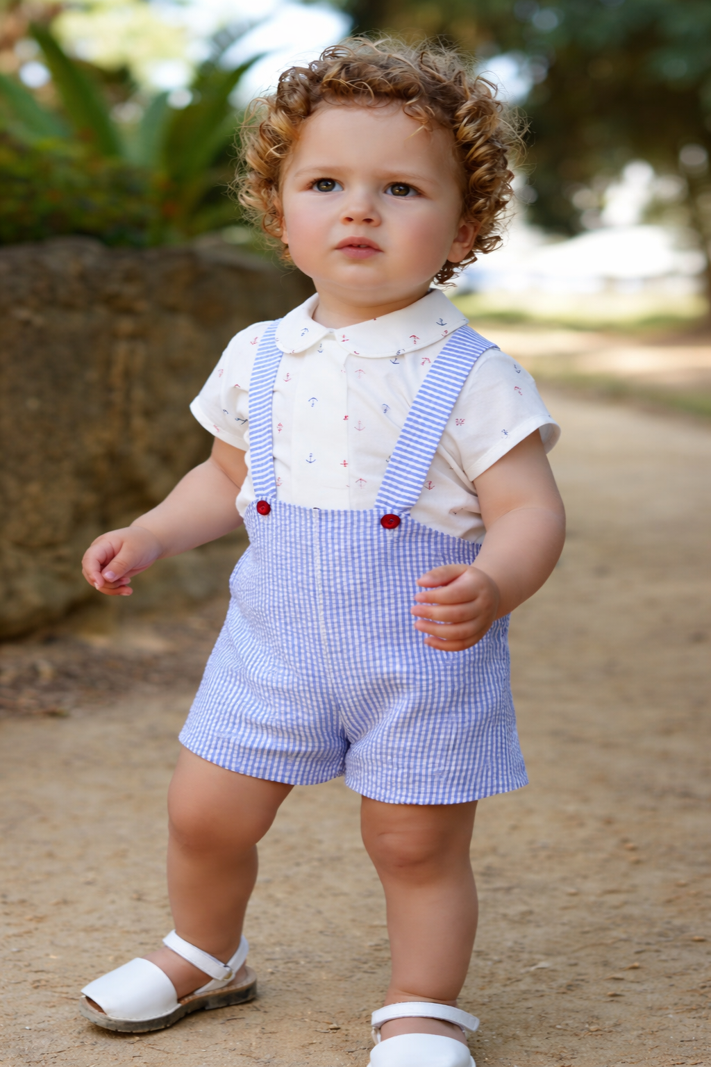 CONJUNTO CAMISA Y PETO ANCLAS