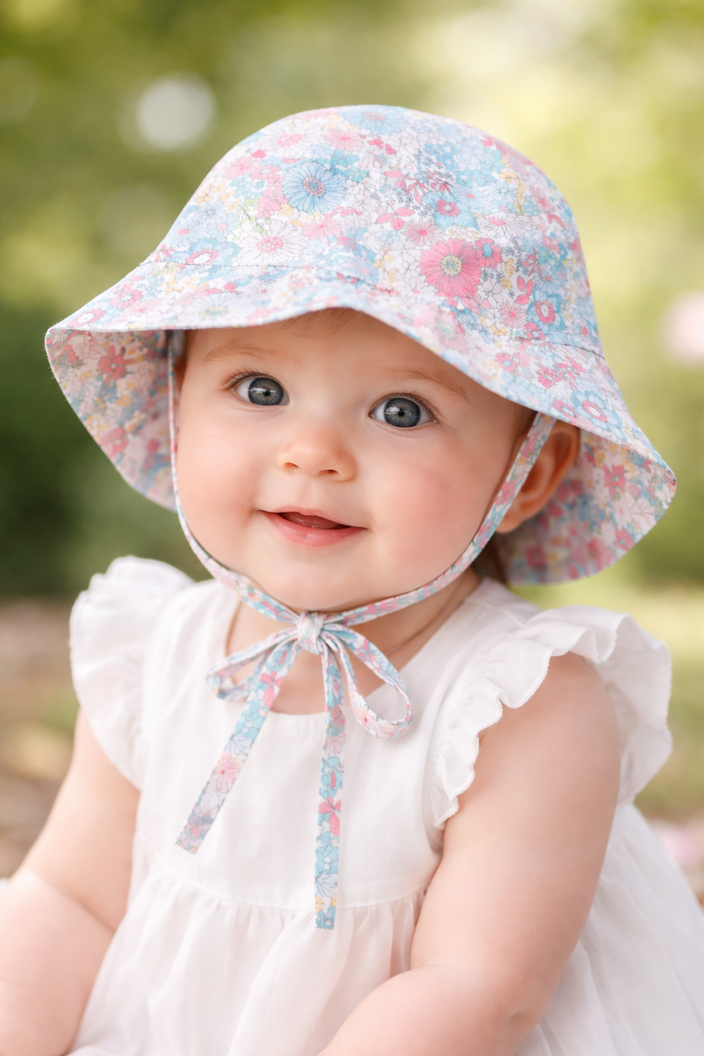 GORRO BEBE PICNIC ROSA