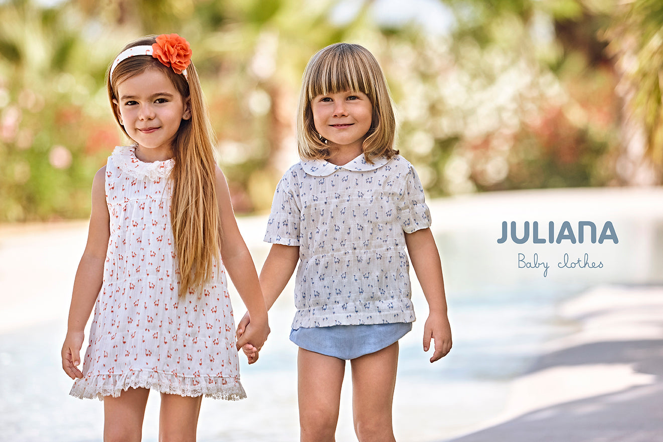 VESTIDO ENTERIZO TELA PATITOS CORAL